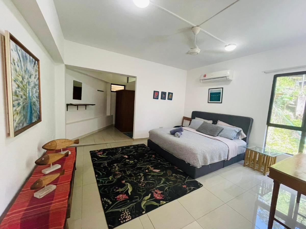 Kk Jungle Hideaway Lovely Apartment 5 Mins Walk To Town โกตาคินาบาลู ภายนอก รูปภาพ