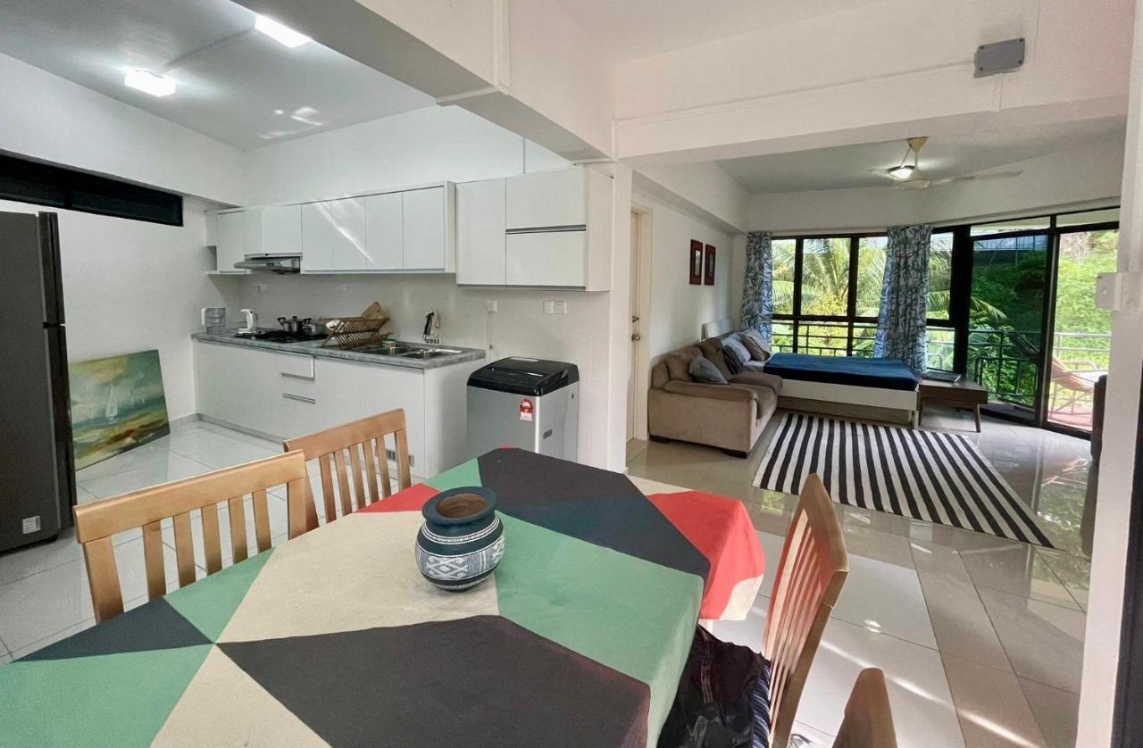 Kk Jungle Hideaway Lovely Apartment 5 Mins Walk To Town โกตาคินาบาลู ภายนอก รูปภาพ