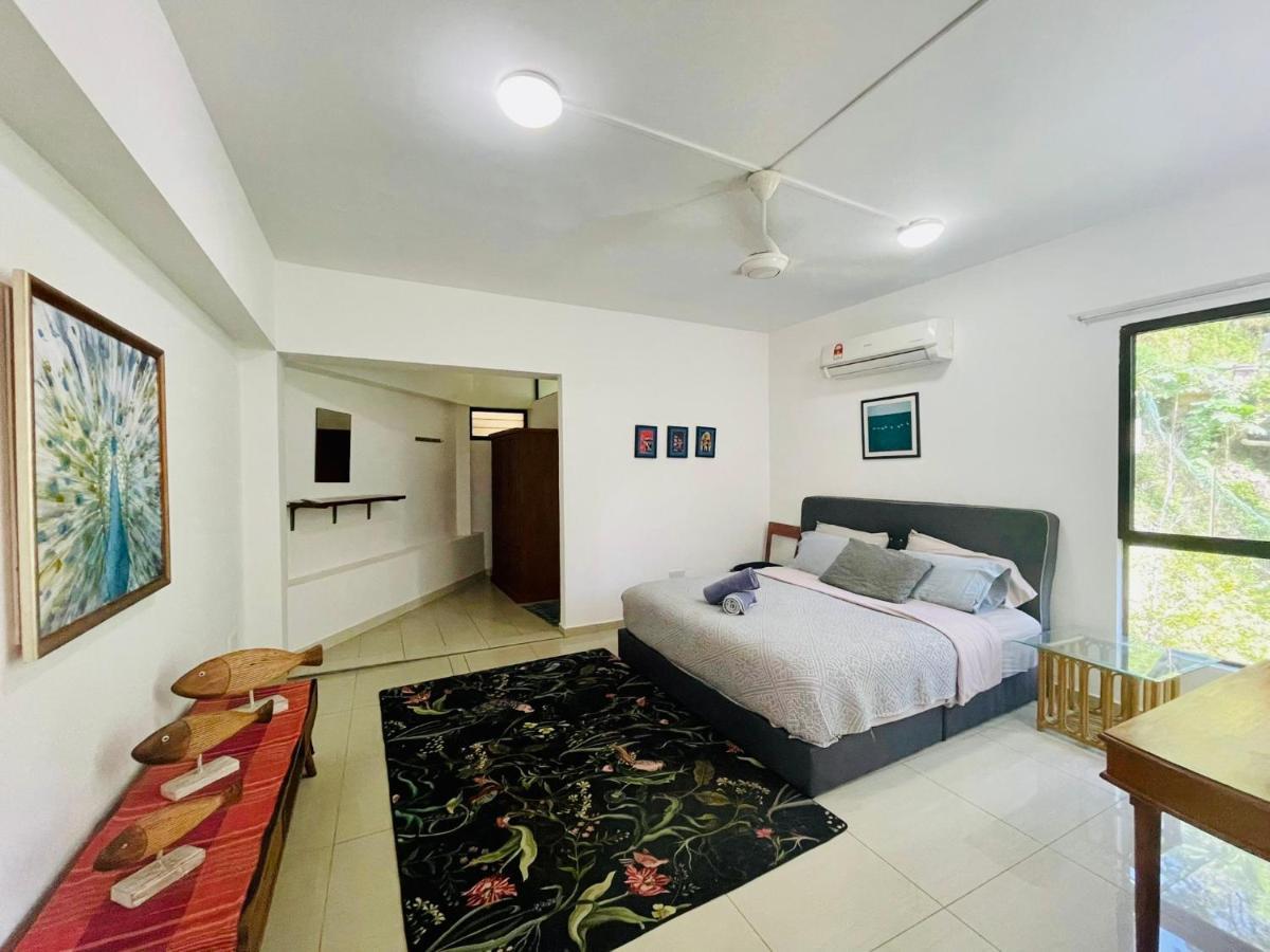 Kk Jungle Hideaway Lovely Apartment 5 Mins Walk To Town โกตาคินาบาลู ภายนอก รูปภาพ